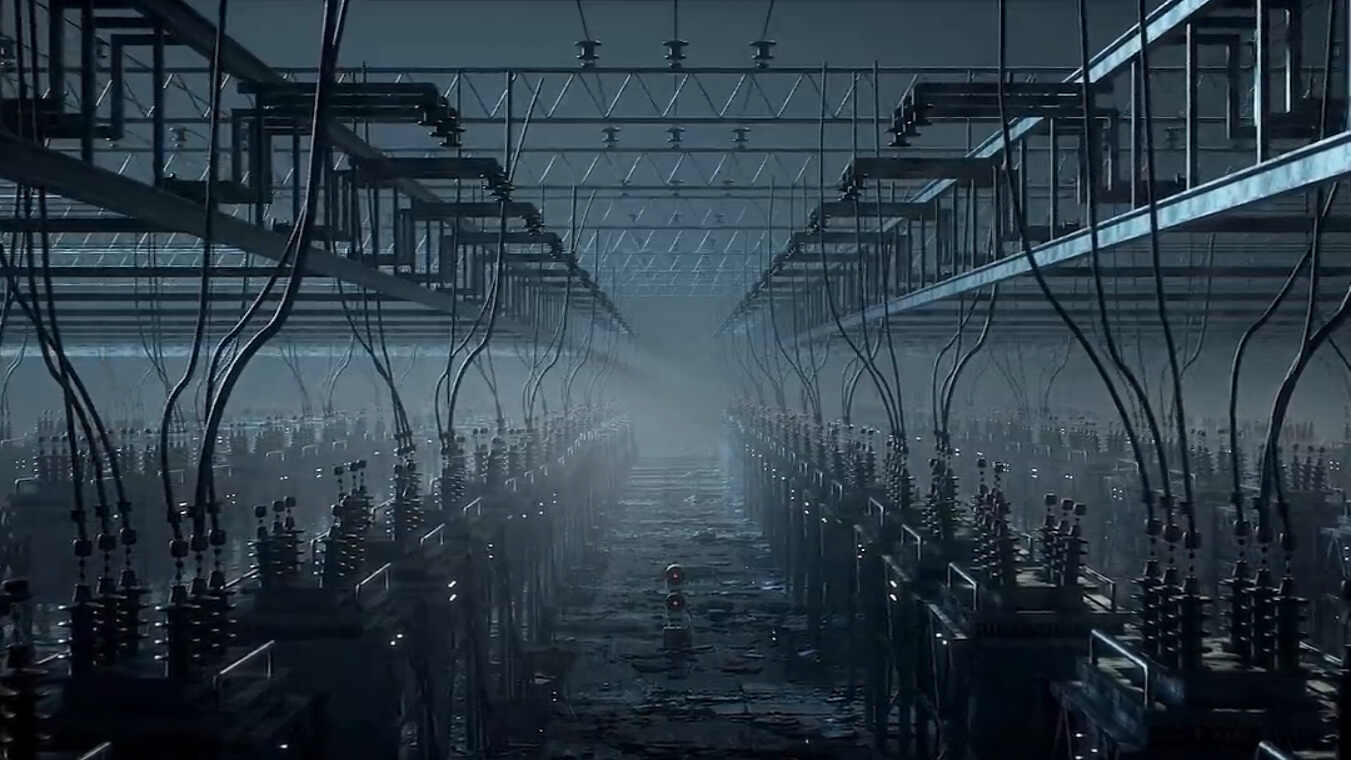 超级声光电废墟工厂开场