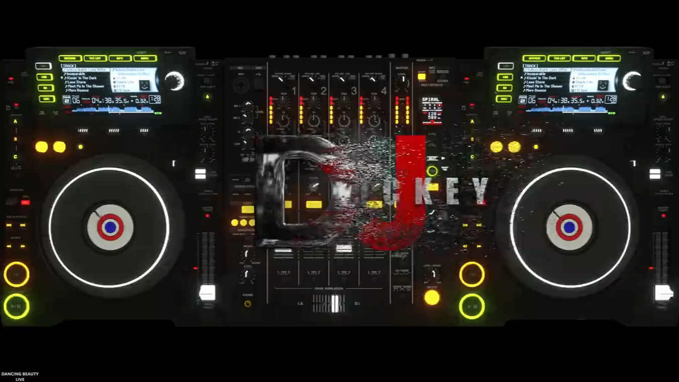 五一舞台职业劳动节声光电开场