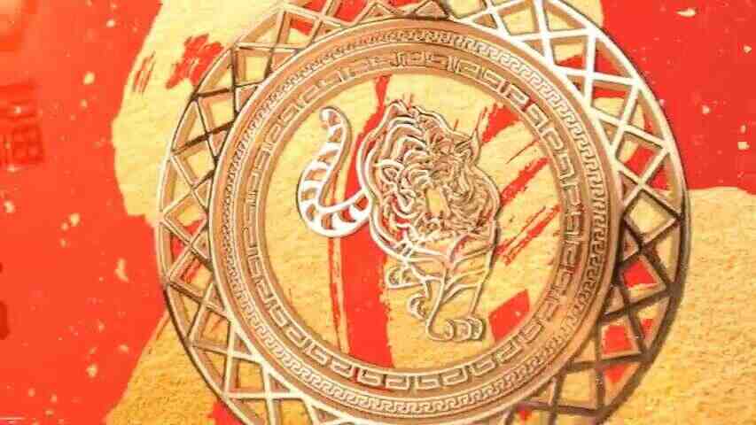 春节新年声光电开场