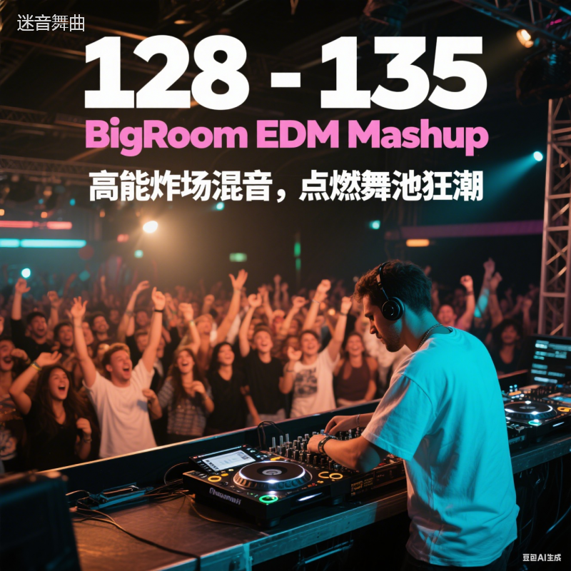 128-135 BigRoom EDM Mashup 高能炸场混音，点燃舞池狂潮