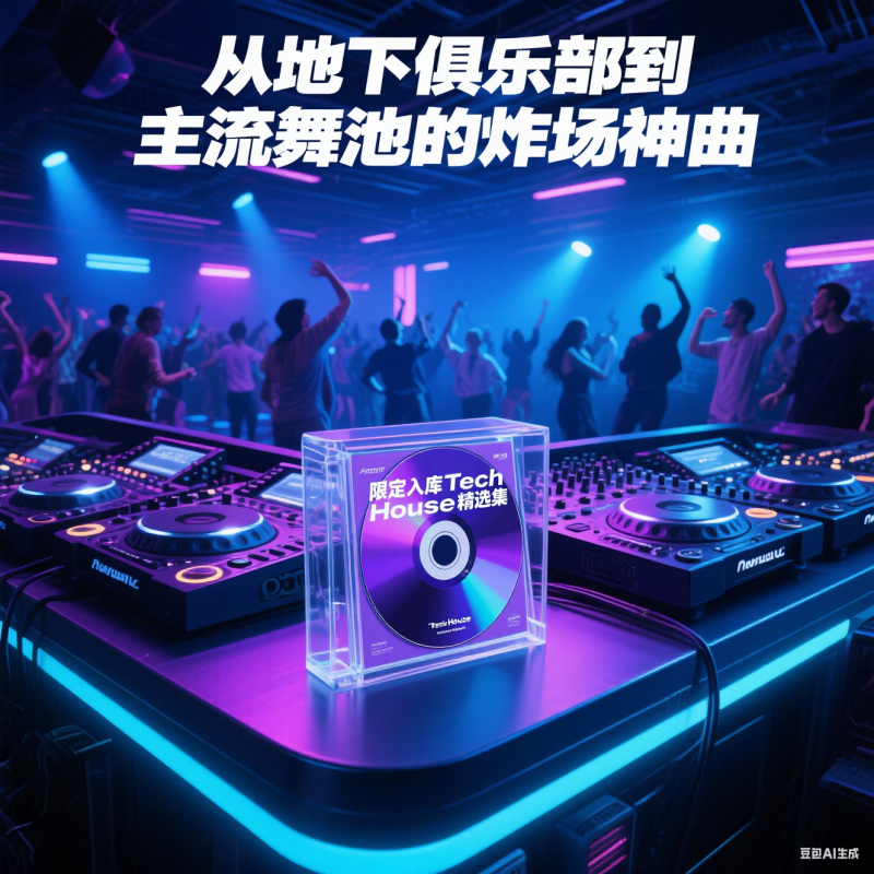 限定入库 Tech House 精选集：从地下俱乐部到主流舞池的炸场神曲