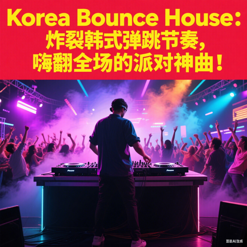 Korea Bounce House：炸裂韩式弹跳节奏，嗨翻全场的派对神曲！
