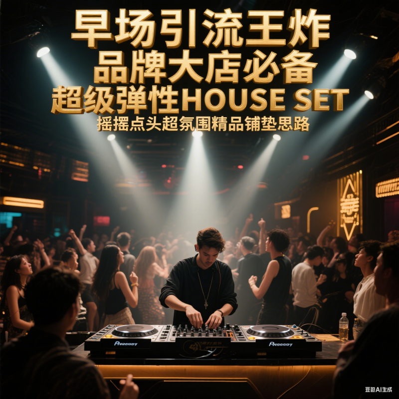 早场引流王炸 品牌大店必备 超级弹性HOUSE SET 摇摆点头超氛围精品铺垫思路