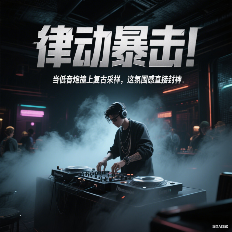 House 律动暴击！当低音炮撞上复古采样，这氛围感直接封神