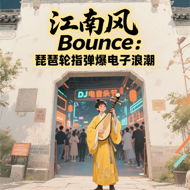 江南风 Bounce：琵琶轮指弹爆电子浪潮