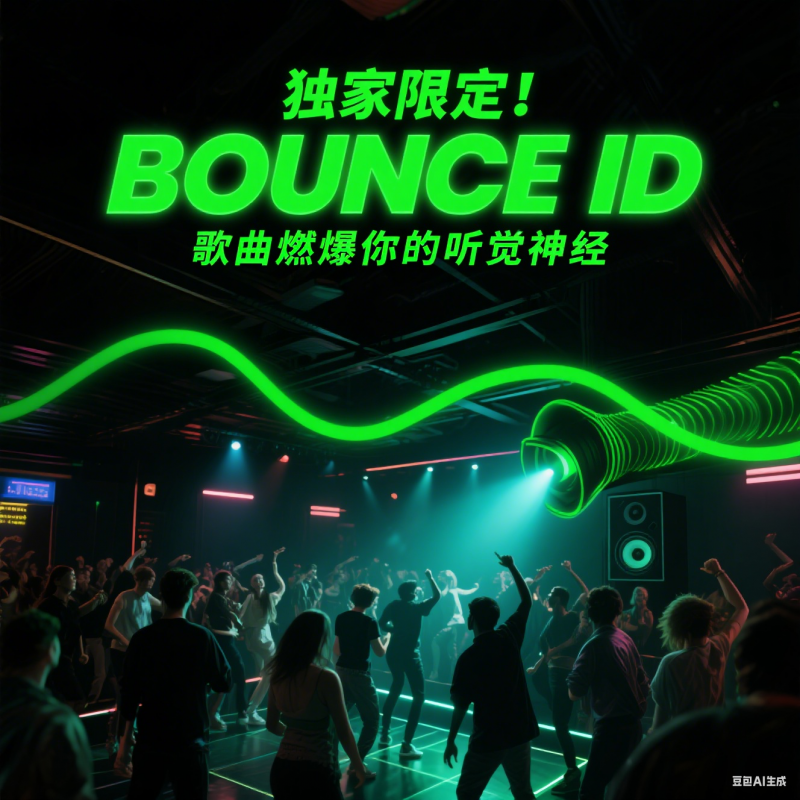 独家限定！BOUNCE ID 歌曲燃爆你的听觉神经