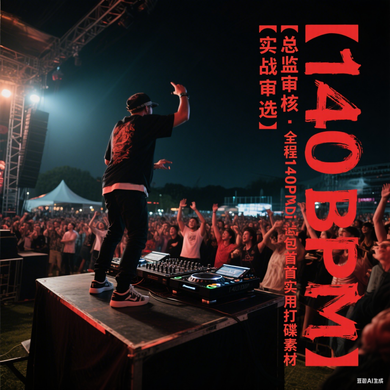 【总监审核・实战精选】全程 140BPM 全中文夜店 DJ 混音包｜首首实用打碟素材