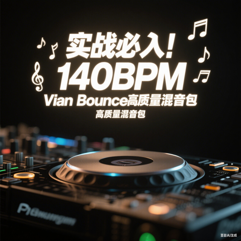 实战必入！140BPM Vian Bounce 高质量混音包