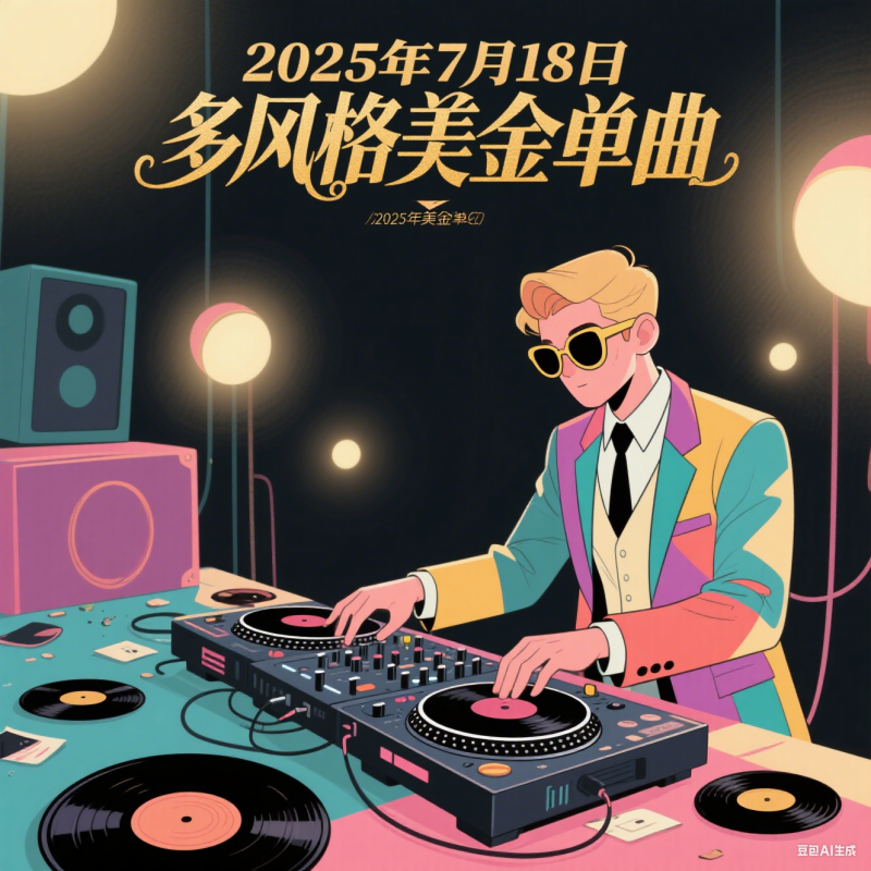 2025年7月18日多风格美金单曲