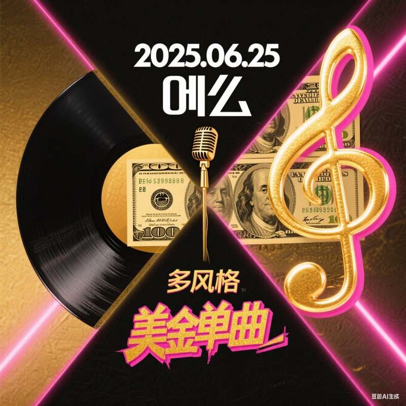 2025年6月25日多风格美金单曲-