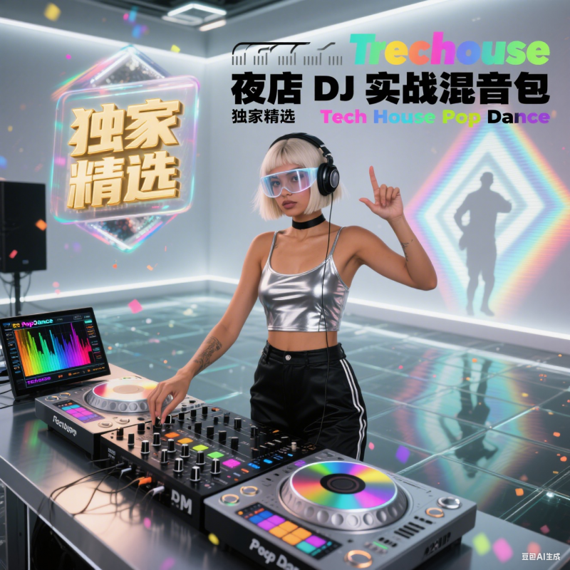 夜店 DJ 实战混音包｜独家精选 Tech House Pop Dance