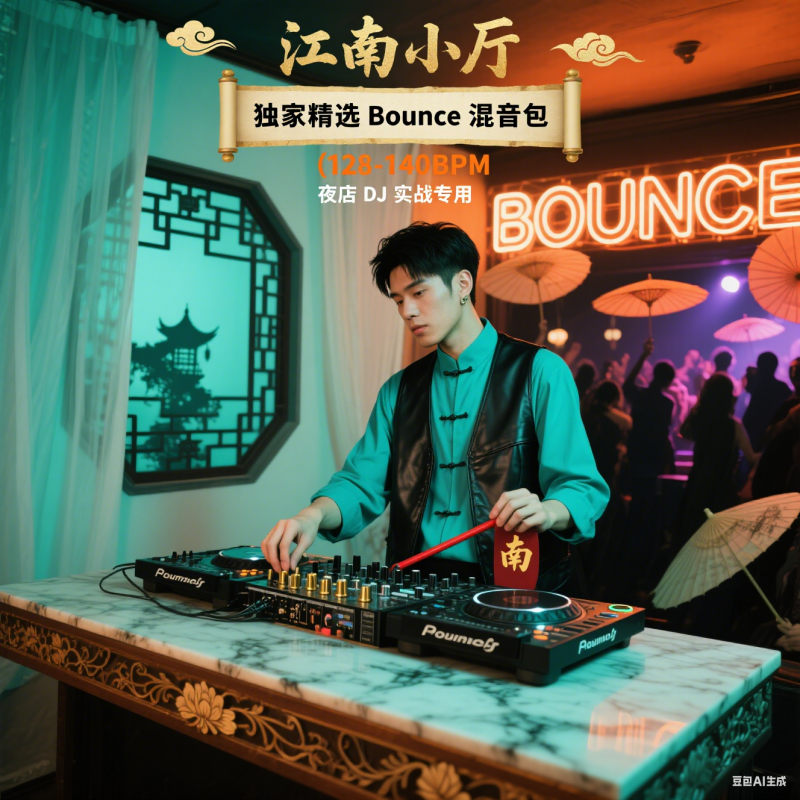 江南小厅 独家精选 Bounce 混音包（128-140BPM） 夜店 DJ 实战专用