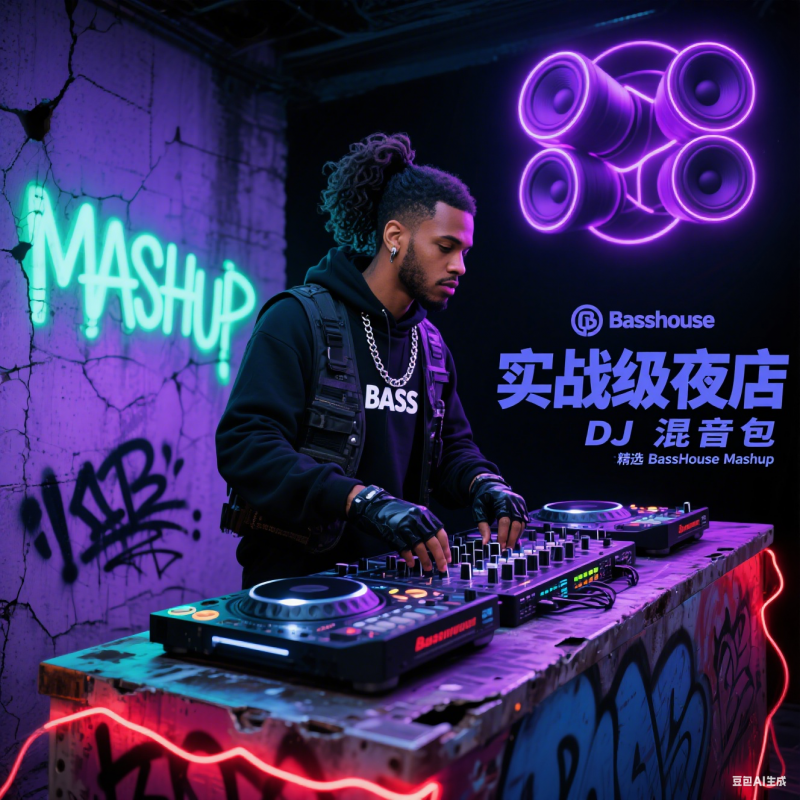 实战级夜店 DJ 混音包：精选 BassHouse Mashup