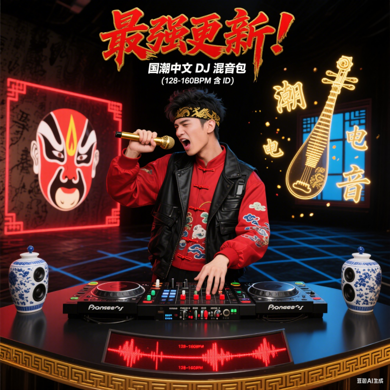 最强更新！国潮中文 DJ 混音包（128-160BPM）含 ID 总监审核・实战精选