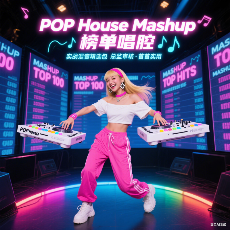 POP House Mashup 榜单唱腔 实战混音精选包 总监审核・首首实用