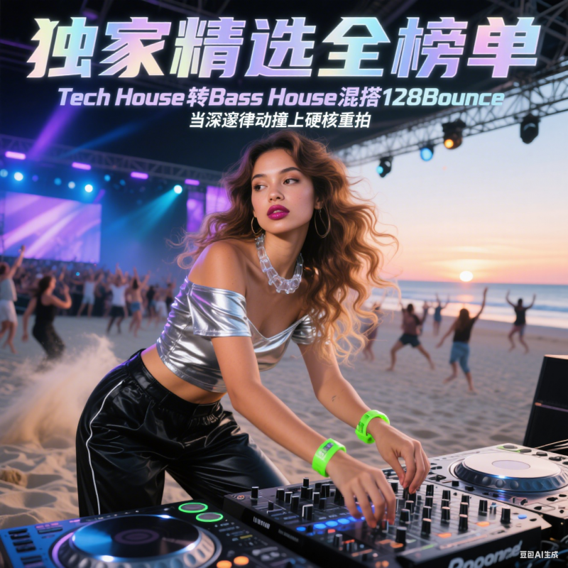独家精选全榜单Tech House转Bass House混搭128Bounce弹性律动思路 当深邃律动撞上硬核重拍