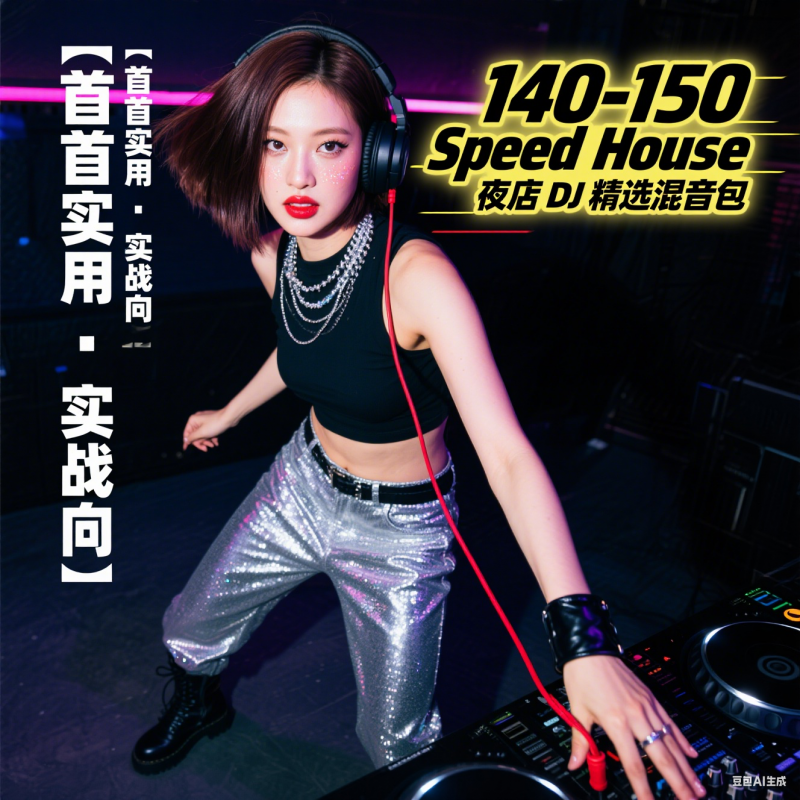 【首首实用・实战向】140-150 Speed House 夜店 DJ 精选混音包