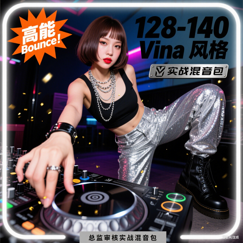 高能 Bounce！128-140 Vina 风格 总监审核实战混音包