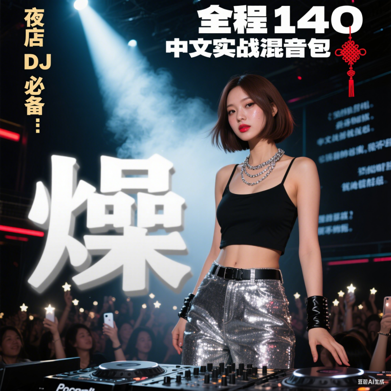 夜店 DJ 必备：全程 140 中文实战混音包
