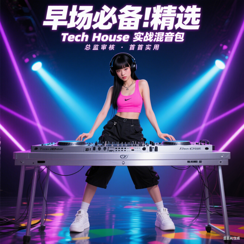 早场必备！精选 Tech House 实战混音包 总监审核・首首实用