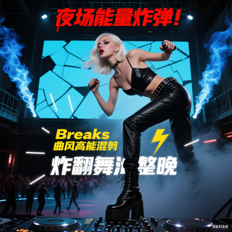 夜场能量炸弹！Breaks 曲风高能混剪，炸翻舞池整晚