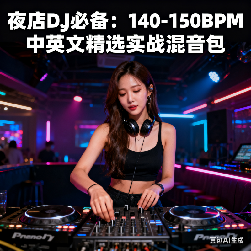 夜店DJ必备：140-150BPM 中英文精选实战混音包